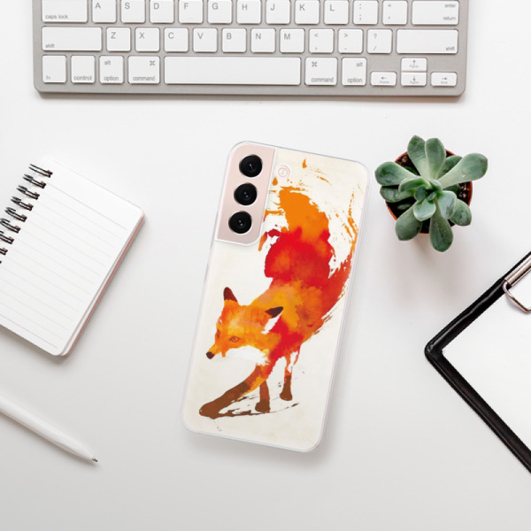 Silikonové pouzdro iSaprio - Samsung Galaxy S22 5G - Fast Fox