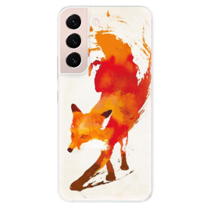 Silikonové pouzdro iSaprio - Samsung Galaxy S22 5G - Fast Fox