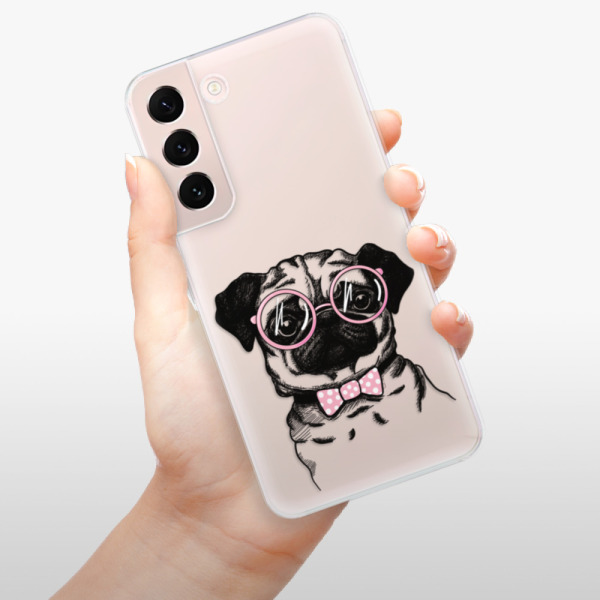 Silikonové pouzdro iSaprio - Samsung Galaxy S22 5G - The Pug