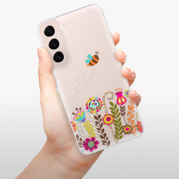 Silikonové pouzdro iSaprio - Samsung Galaxy S22 5G - Bee 01