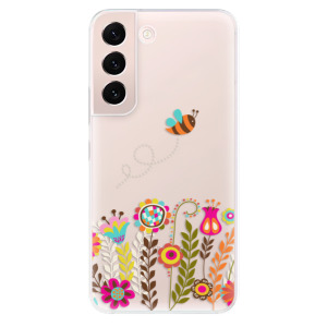 Silikonové pouzdro iSaprio - Samsung Galaxy S22 5G - Bee 01
