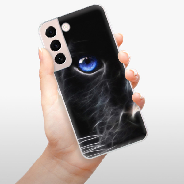 Silikonové pouzdro iSaprio - Samsung Galaxy S22 5G - Black Puma