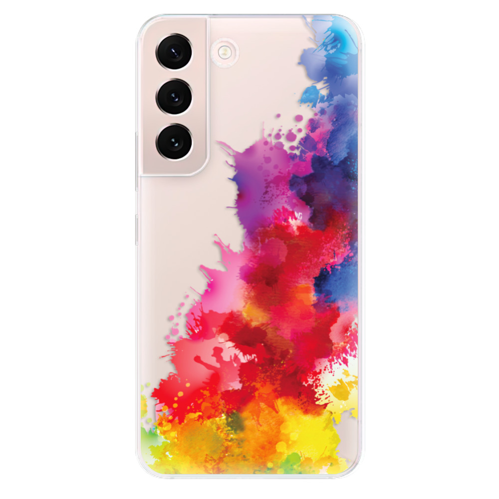 Silikonové odolné pouzdro iSaprio - Color Splash 01 na mobil Samsung Galaxy S22 5G (Odolný silikonový kryt, obal, pouzdro iSaprio - Color Splash 01 na mobilní telefon Samsung Galaxy S22 5G)