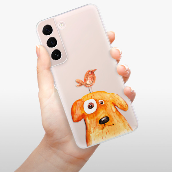 Silikonové pouzdro iSaprio - Samsung Galaxy S22 5G - Dog And Bird