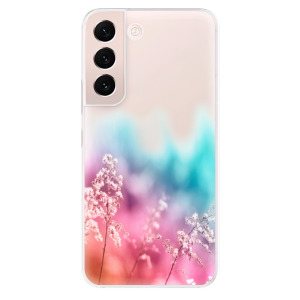 Silikonové pouzdro iSaprio - Samsung Galaxy S22 5G - Rainbow Grass