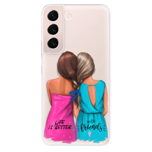 Silikonové pouzdro iSaprio - Samsung Galaxy S22 5G - Best Friends