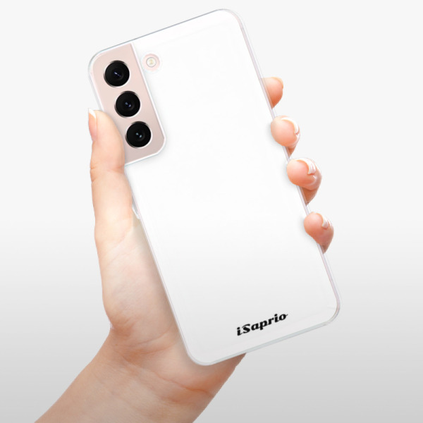 Silikonové pouzdro iSaprio - Samsung Galaxy S22 5G - 4Pure bílé