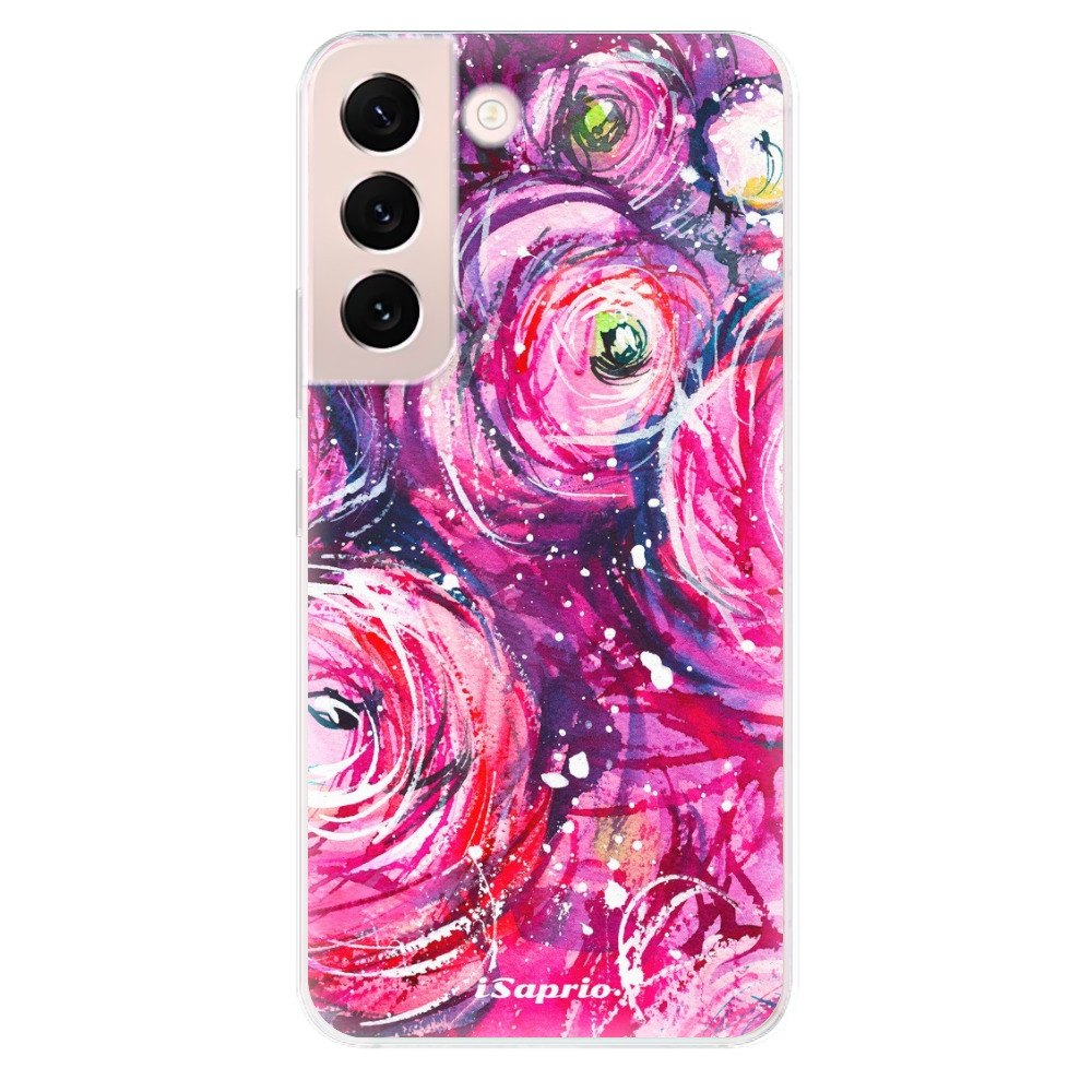 Odolné silikonové pouzdro iSaprio - Pink Bouquet - Samsung Galaxy S22 5G