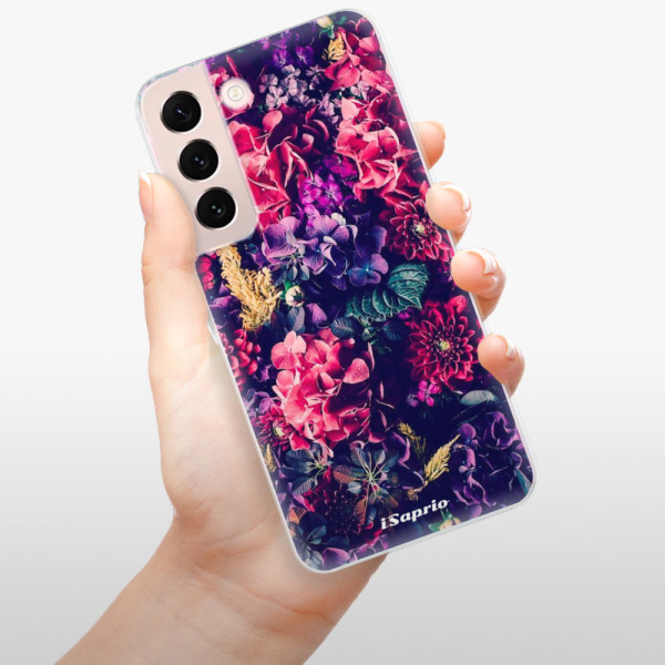 Silikonové pouzdro iSaprio - Samsung Galaxy S22 Plus 5G - Flowers 10