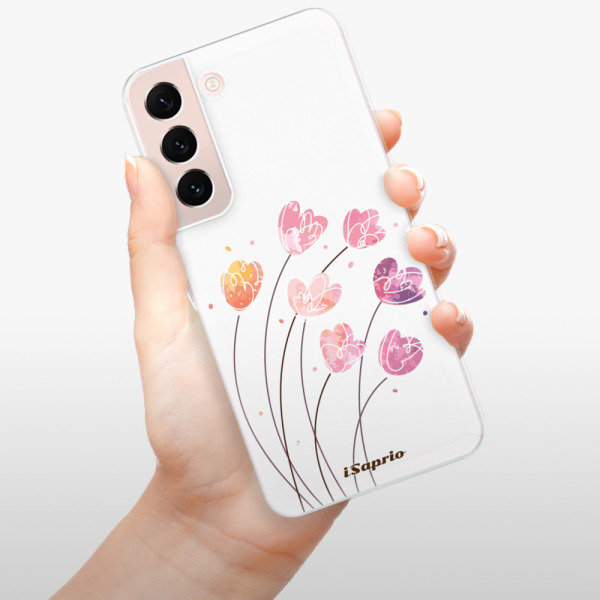 Silikonové pouzdro iSaprio - Samsung Galaxy S22 Plus 5G - Flowers 14