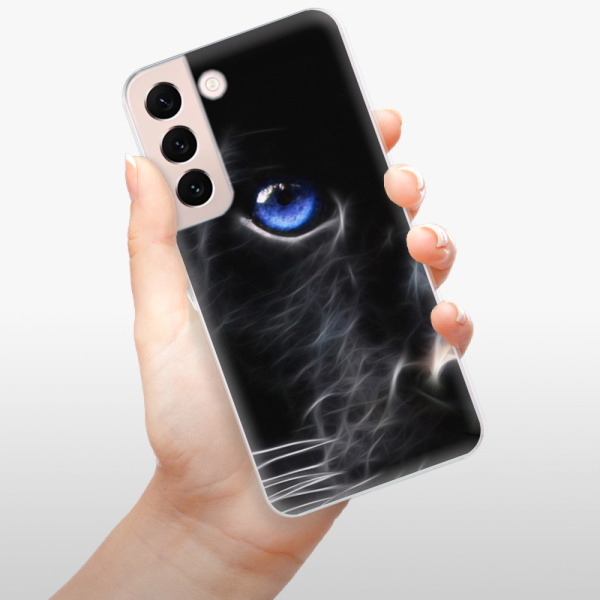 Silikonové pouzdro iSaprio - Samsung Galaxy S22 Plus 5G - Black Puma