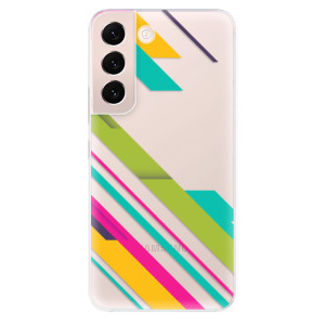 Silikonové odolné pouzdro iSaprio - Color Stripes 03 na mobil Samsung Galaxy S22 Plus 5G