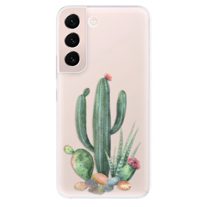 Silikonové odolné pouzdro iSaprio - Cacti 02 na mobil Samsung Galaxy S22 Plus 5G