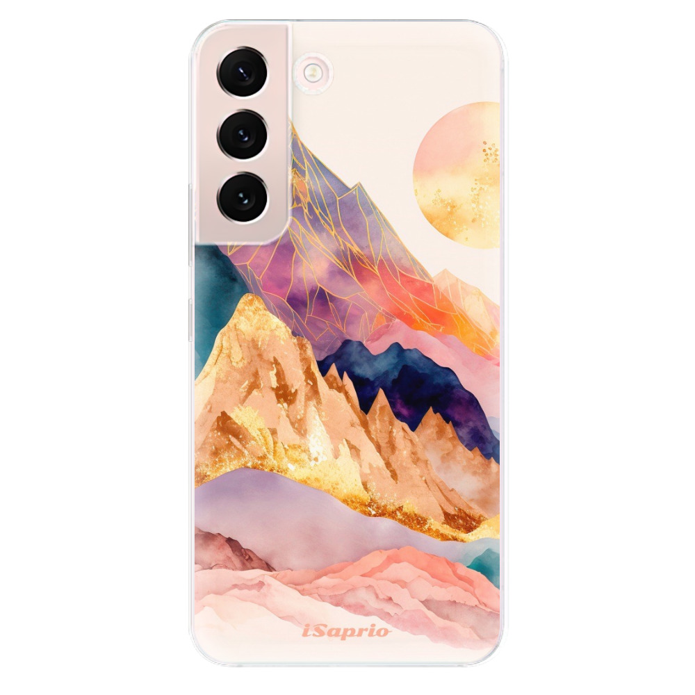 Odolné silikonové pouzdro iSaprio - Abstract Mountains - Samsung Galaxy S22+ 5G