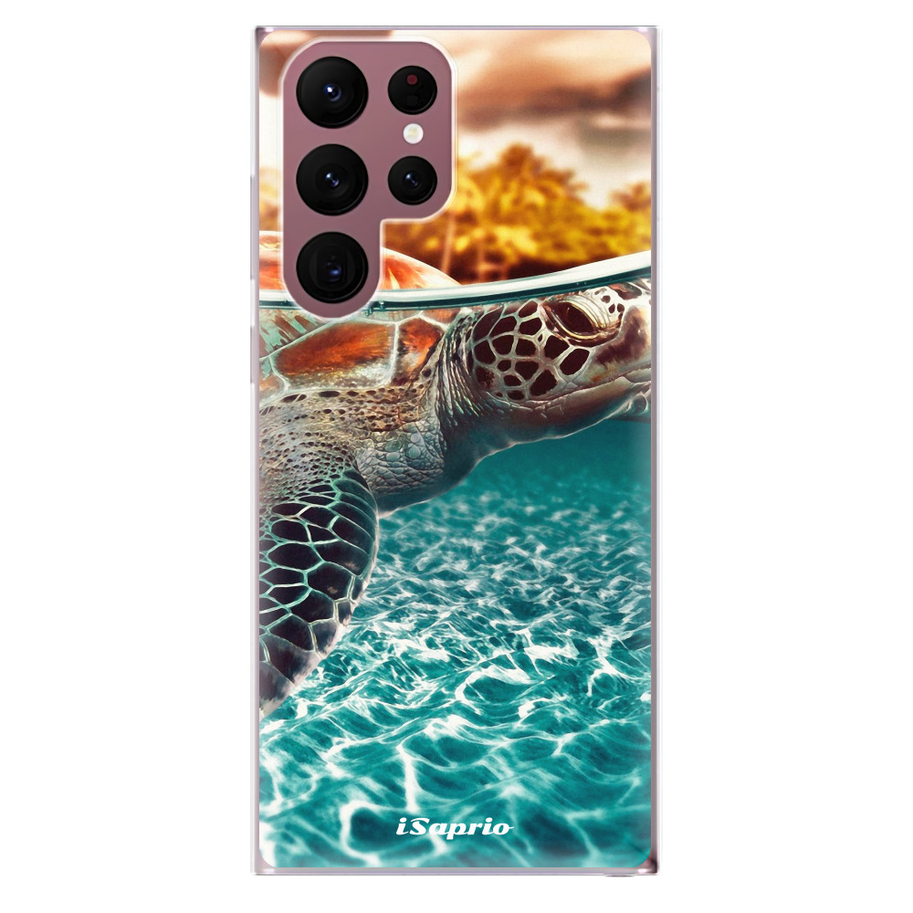 Odolné silikonové pouzdro iSaprio - Turtle 01 - Samsung Galaxy S22 Ultra 5G