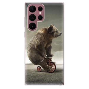 Silikonové odolné pouzdro iSaprio - Bear 01 na mobil Samsung Galaxy S22 Ultra 5G