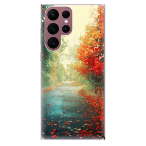 Silikonové pouzdro iSaprio - Samsung Galaxy S22 Ultra 5G - Autumn 03