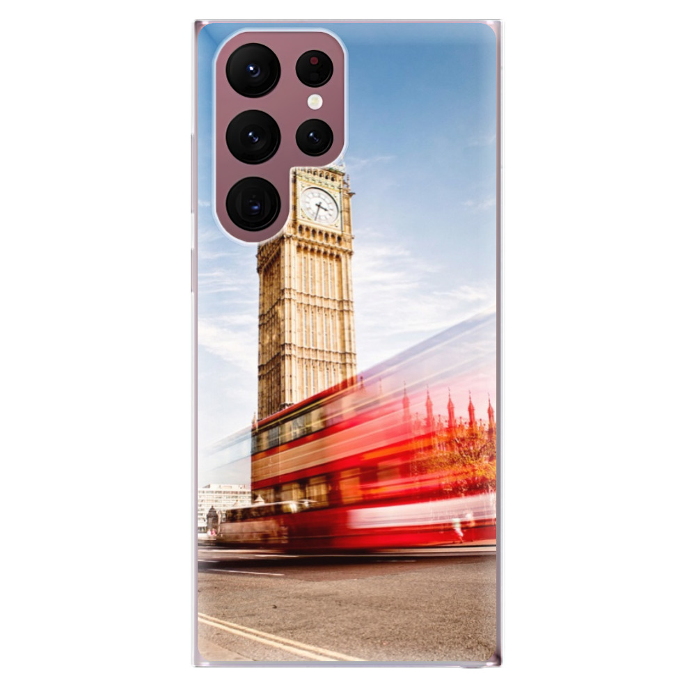 Odolné silikonové pouzdro iSaprio - London 01 - Samsung Galaxy S22 Ultra 5G