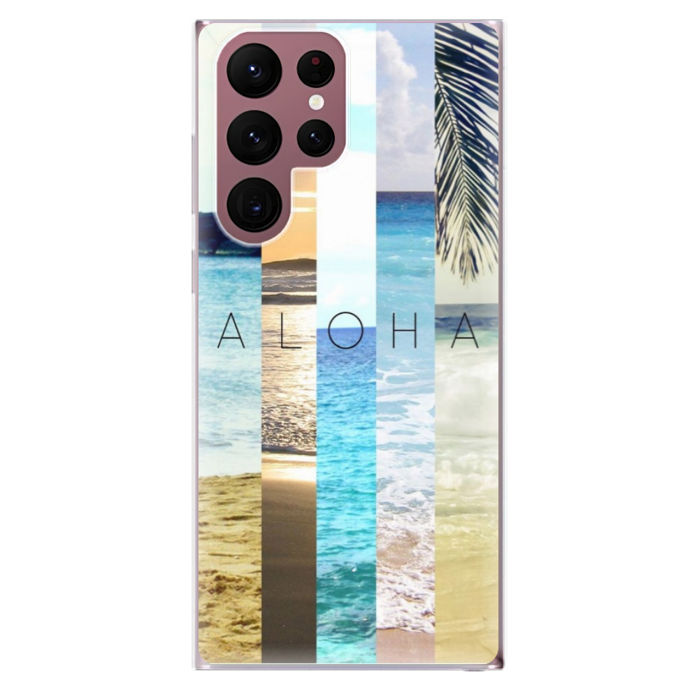 Odolné silikonové pouzdro iSaprio - Aloha 02 - Samsung Galaxy S22 Ultra 5G