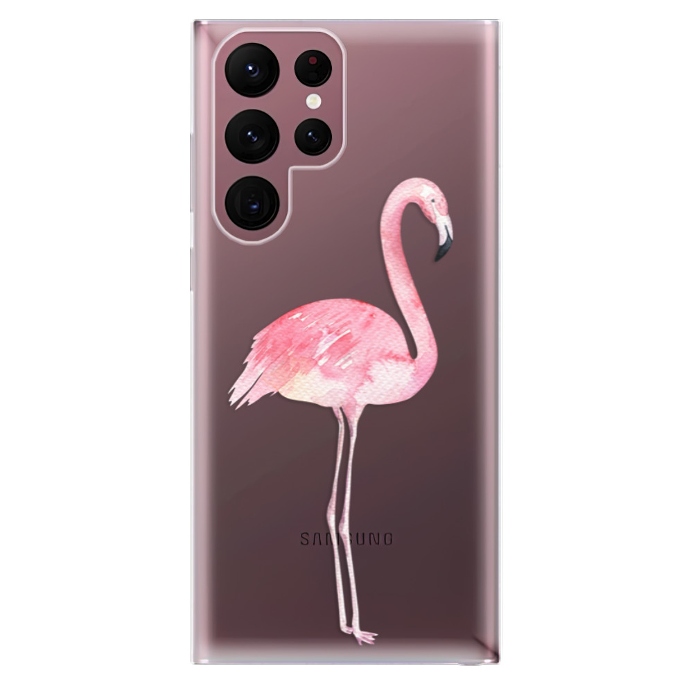 Odolné silikonové pouzdro iSaprio - Flamingo 01 - Samsung Galaxy S22 Ultra 5G