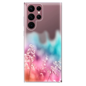 Silikonové pouzdro iSaprio - Samsung Galaxy S22 Ultra 5G - Rainbow Grass