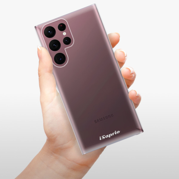 Silikonové pouzdro iSaprio - Samsung Galaxy S22 Ultra 5G - 4Pure čiré