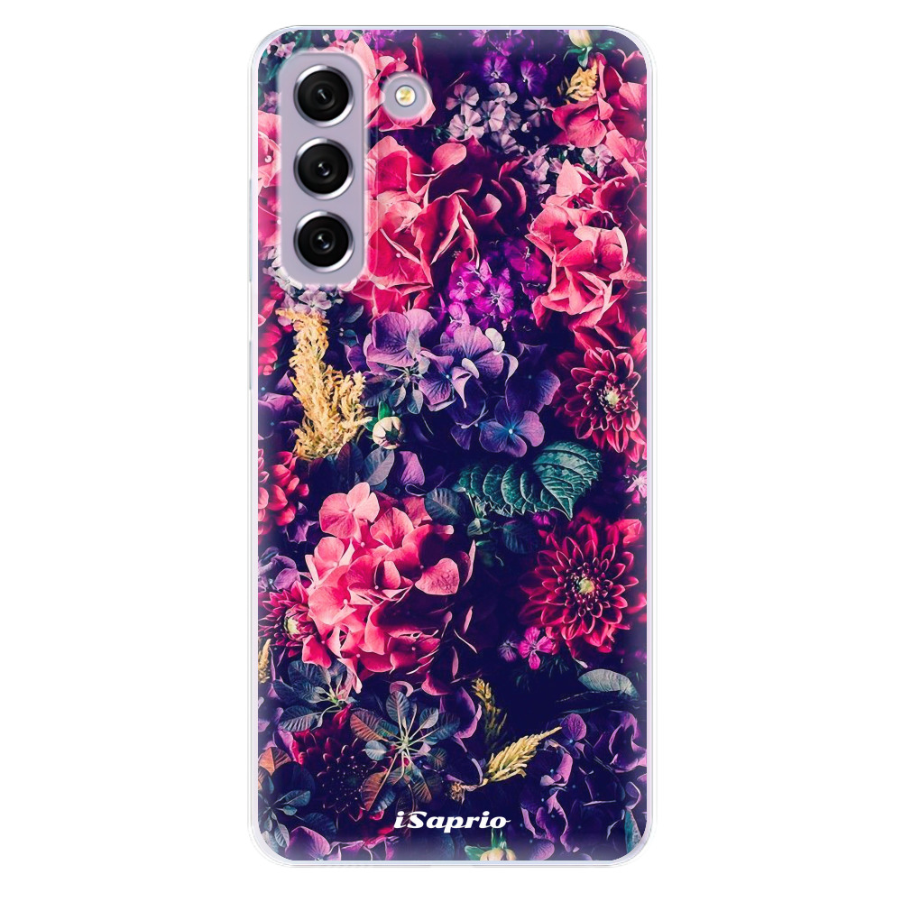 Odolné silikonové pouzdro iSaprio - Flowers 10 - Samsung Galaxy S21 FE 5G
