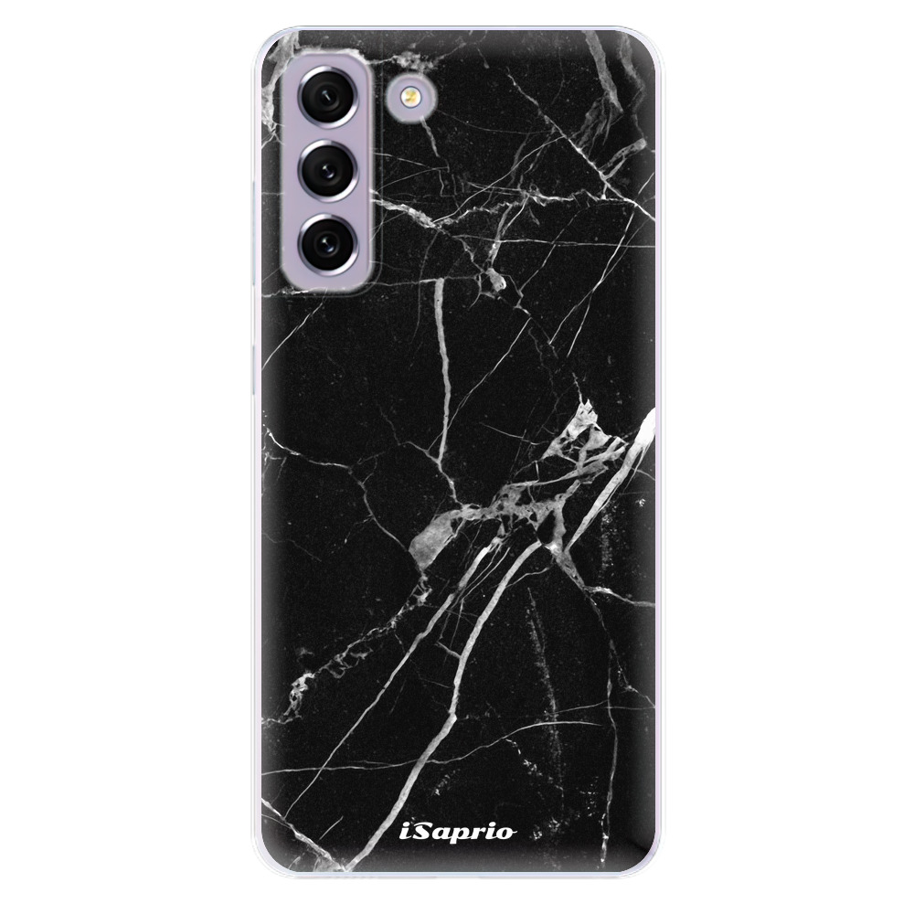 Odolné silikonové pouzdro iSaprio - Black Marble 18 - Samsung Galaxy S21 FE 5G