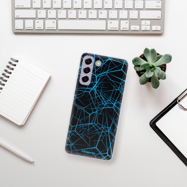 Silikonové pouzdro iSaprio - Samsung Galaxy S21 FE 5G - Abstract Outlines 12