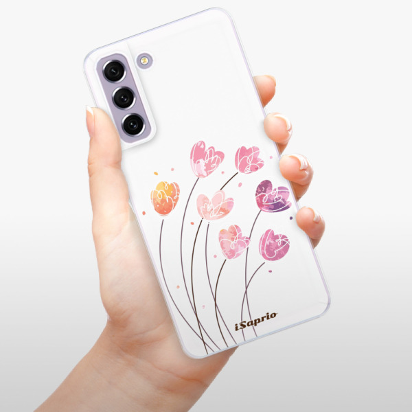 Silikonové pouzdro iSaprio - Samsung Galaxy S21 FE 5G - Flowers 14 - VÝPRODEJ