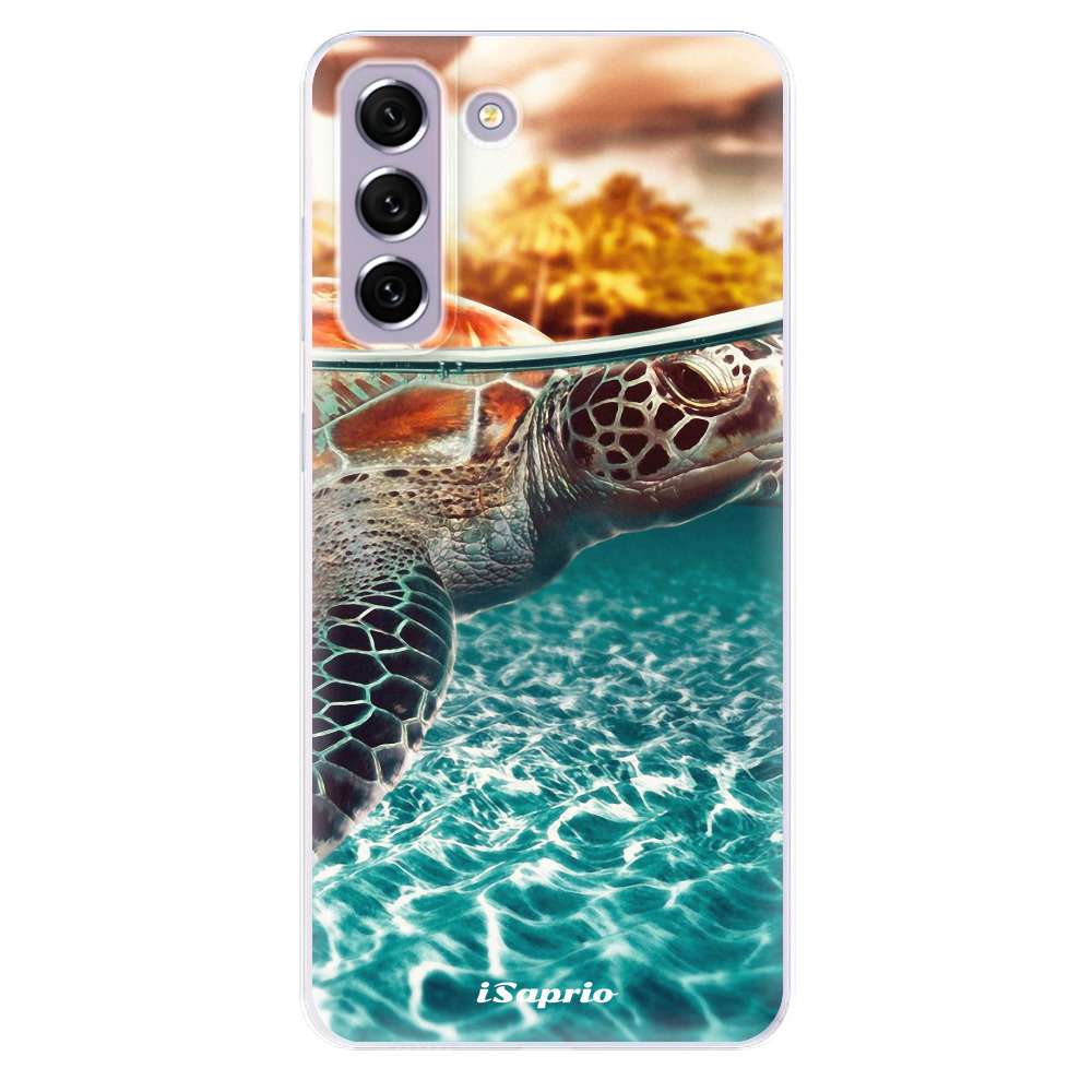 Odolné silikonové pouzdro iSaprio - Turtle 01 - Samsung Galaxy S21 FE 5G