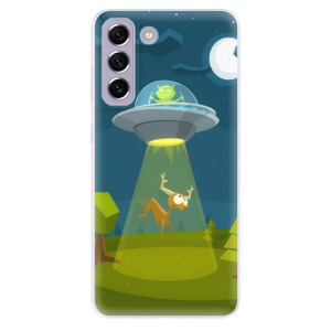 Silikonové pouzdro iSaprio - Samsung Galaxy S21 FE 5G - Alien 01