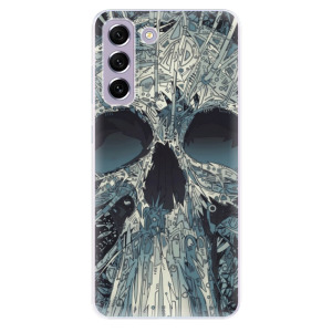 Silikonové odolné pouzdro iSaprio - Abstract Skull na mobil Samsung Galaxy S21 FE 5G