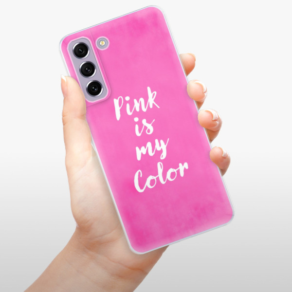 Silikonové pouzdro iSaprio - Samsung Galaxy S21 FE 5G - Pink is my color