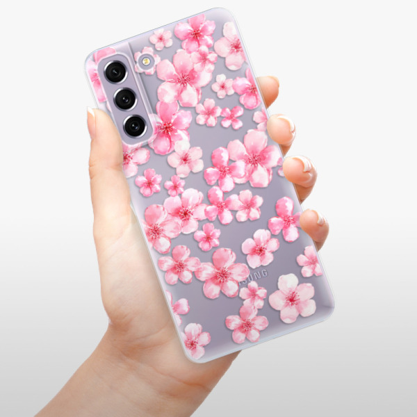 Silikonové pouzdro iSaprio - Samsung Galaxy S21 FE 5G - Flower Pattern 05