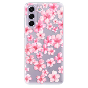 Silikonové pouzdro iSaprio - Samsung Galaxy S21 FE 5G - Flower Pattern 05