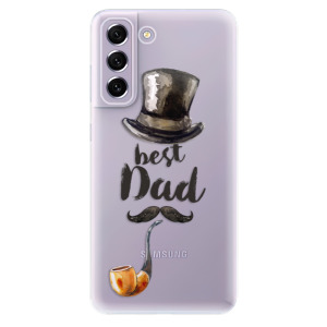 Silikonové odolné pouzdro iSaprio - Best Dad na mobil Samsung Galaxy S21 FE 5G