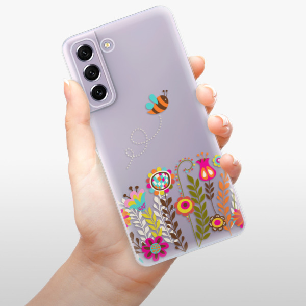 Silikonové pouzdro iSaprio - Samsung Galaxy S21 FE 5G - Bee 01