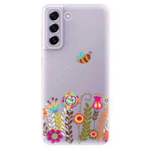 Silikonové pouzdro iSaprio - Samsung Galaxy S21 FE 5G - Bee 01