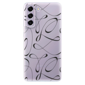 Silikonové pouzdro iSaprio - Samsung Galaxy S21 FE 5G - Fancy black