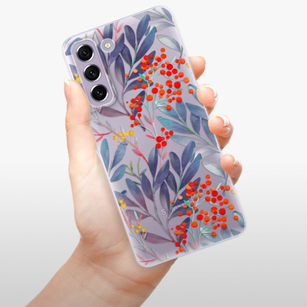 Silikonové pouzdro iSaprio - Samsung Galaxy S21 FE 5G - Rowanberry