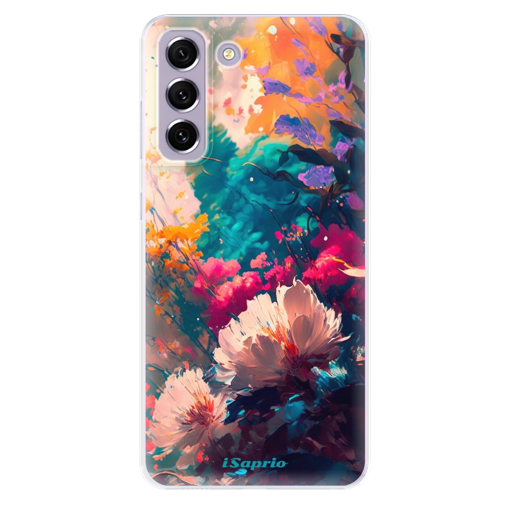 Odolné silikonové pouzdro iSaprio - Flower Design - Samsung Galaxy S21 FE 5G