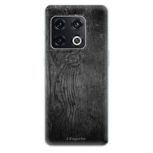 Silikonové odolné pouzdro iSaprio - Black Wood 13 na mobil OnePlus 10 Pro