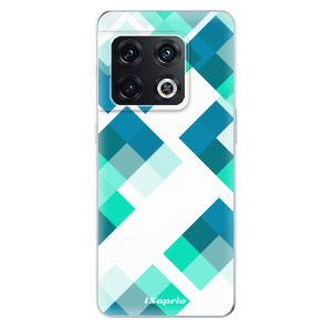 Silikonové odolné pouzdro iSaprio - Abstract Squares 11 na mobil OnePlus 10 Pro