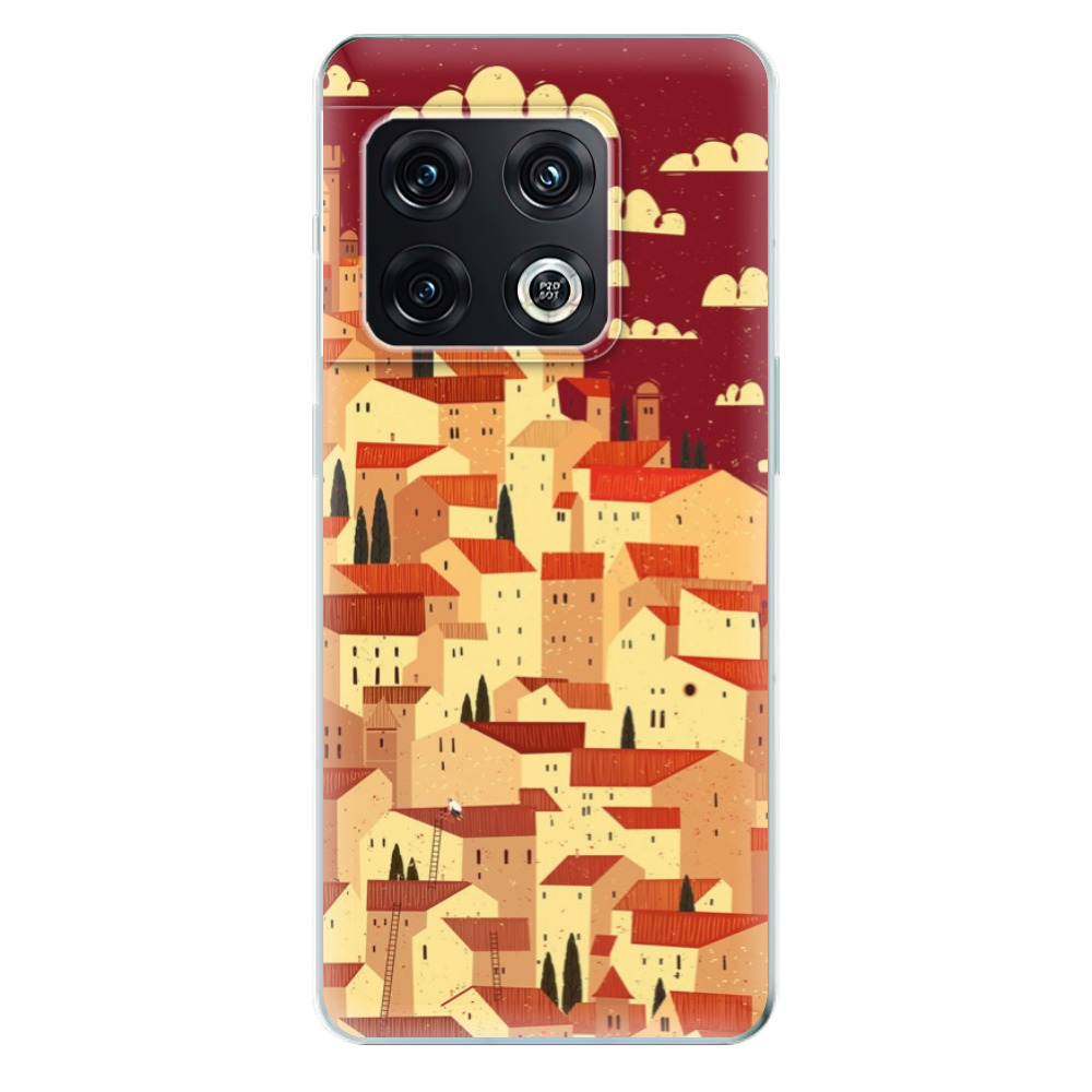 Odolné silikonové pouzdro iSaprio - Mountain City - OnePlus 10 Pro