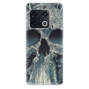 Silikonové odolné pouzdro iSaprio - Abstract Skull na mobil OnePlus 10 Pro