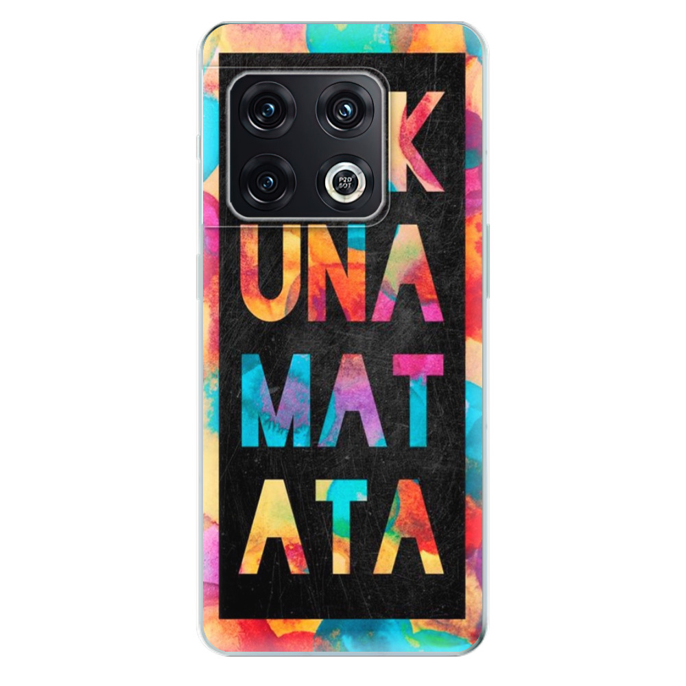 Odolné silikonové pouzdro iSaprio - Hakuna Matata 01 - OnePlus 10 Pro