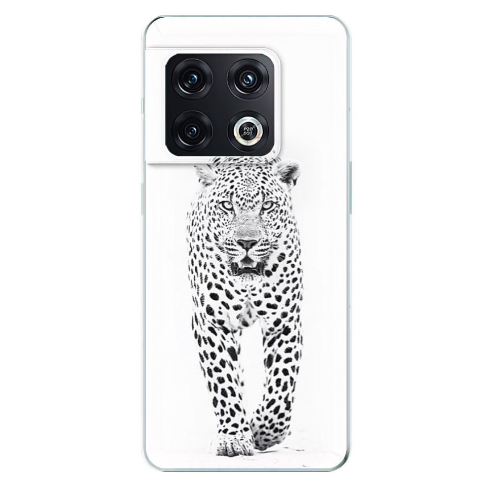 Odolné silikonové pouzdro iSaprio - White Jaguar - OnePlus 10 Pro