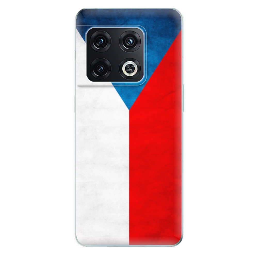 Silikonové odolné pouzdro iSaprio - Czech Flag na mobil OnePlus 10 Pro (Odolný silikonový kryt, obal, pouzdro iSaprio - Czech Flag na mobilní telefon OnePlus 10 Pro)