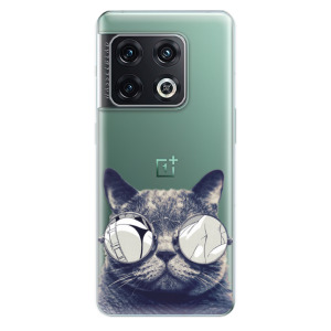 Silikonové odolné pouzdro iSaprio - Crazy Cat 01 na mobil OnePlus 10 Pro